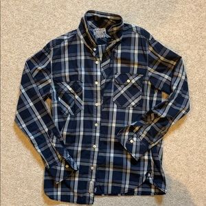 Lucky Brand Plaid Button Up